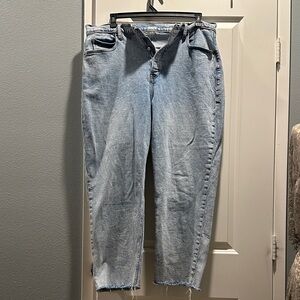 Old Navy Light Blue Straight Leg Jeans